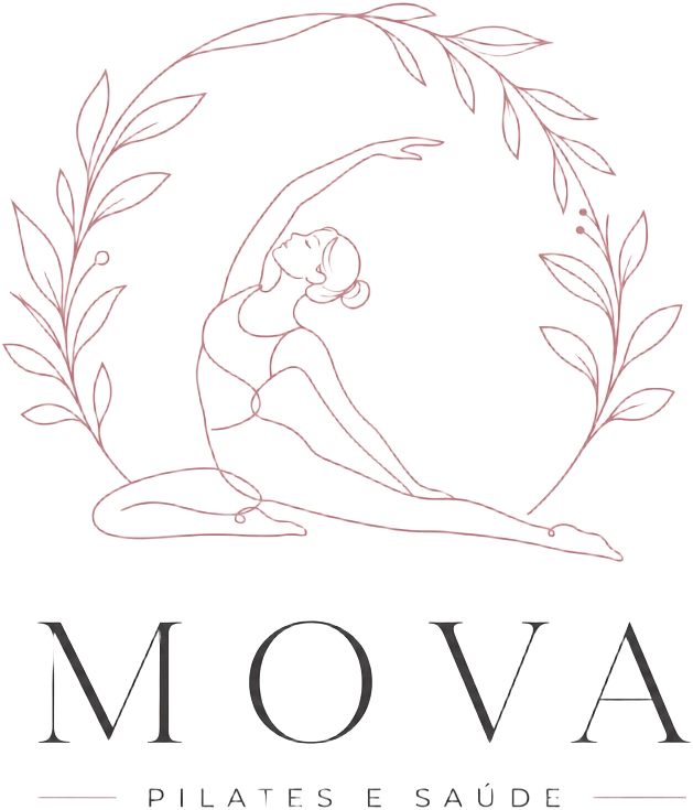 Logo Mova Pilates e Saúde